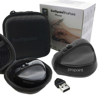 Microsoft 微软 Swiftpoint ProPoint 2.4G蓝牙 双模无线鼠标 1800DPI 黑色