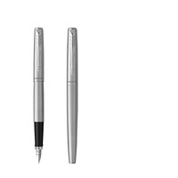 PARKER 派克 钢笔 Jotter乔特系列 钢杆白夹 M尖 单支装