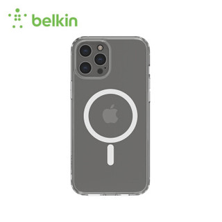 belkin 贝尔金 iPhone12 pro max苹果兼容Magsafe磁吸设备使用透明手机壳全包防摔轻薄透明 手机壳