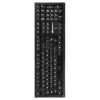 COUGAR 骨伽 Puri Tkl 108键 有线机械键盘 黑色 Cherry青轴 单光