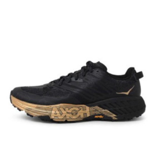 HOKA ONE ONE Speedgoat 4 男子跑鞋 1122892-BKGD 黑金 40