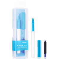 deli 得力 钢笔 DLSX-A904 蓝色 EF尖 单支装