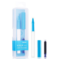 deli 得力 钢笔 DLSX-A904 蓝色 EF尖 单支装