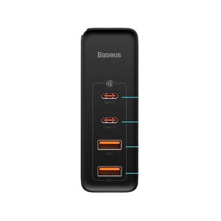 BASEUS 倍思 GaN2Pro 笔记本电脑多口充电器 USB Type-c 100W快充 黑色