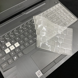 ECOLA 宜客莱 EU030 华硕天选 15.6英寸 笔记本电脑键盘膜 透明款