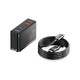 BASEUS 倍思 GaN 2 Pro 氮化镓充电器 双Type-C 双USB 100W+Type-C 100W 数据线 黑色 线充套装