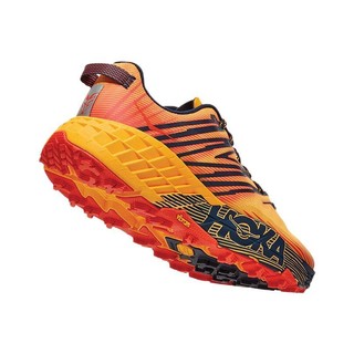 HOKA ONE ONE Speedgoat 4 男子越野跑鞋 1106525-GFBI 橙黑 40