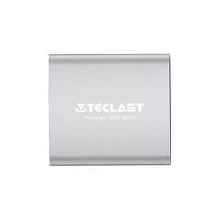 Teclast 台电 S20S USB 3.1 Gen2 移动固态硬盘 Type-C 1TB 银色