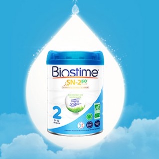 BIOSTIME 合生元 有机系列 较大婴儿奶粉 法版 2段 800g*6罐