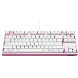 FILCO 斐尔可 87键圣手二代 FKBN87MC/PWC2 87键 有线机械键盘 正刻 粉色 Cherry青轴 无光