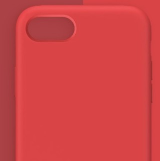 网易智造 云感系列 iPhone7/8 Plus 液态硅胶手机壳 朱雀红