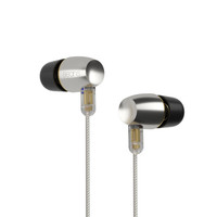 Hiby MUSIC 海贝音乐 Beans 入耳式动圈有线耳机 银色 2.5mm/3.5mm