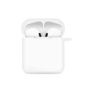 PINXUAN 品炫 AirPods 硅胶耳机保护套 皎洁白