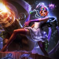 LEAGUE OF LEGENDS 英雄联盟 英雄皮肤 黑帮狂花 金克丝