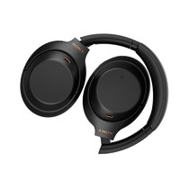 SONY 索尼 WH-1000XM4 耳罩式头戴式动圈降噪蓝牙耳机 黑色