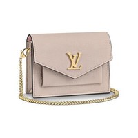 LOUIS VUITTON 路易威登 MYLOCKME系列 女士迷你链条包 M69204 灰褐色