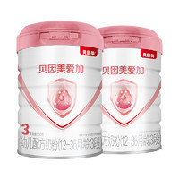 BEINGMATE 贝因美 爱加系列 幼儿奶粉 国产版 3段 900g*2罐