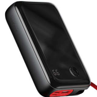 BASEUS 倍思 PPXF20I 移动电源 黑色 20000mAh Lightning/Type-C 20W 快充