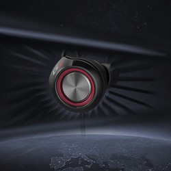 EDIFIER 漫步者 GM450 入耳式动圈有线耳机 黑红色 3.5mm