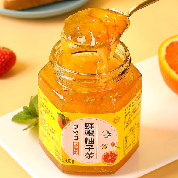 雨子坊 蜂蜜柚子茶500g 常山胡柚