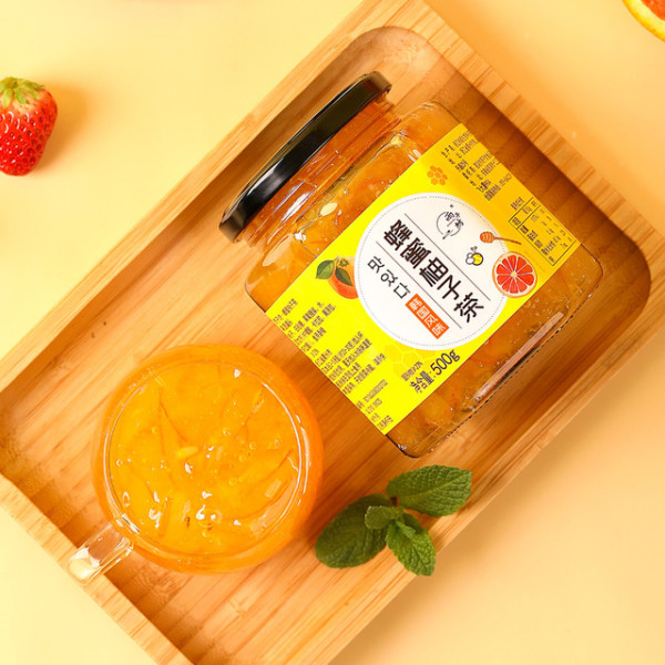 雨子坊蜂蜜柚子茶500g常山胡柚