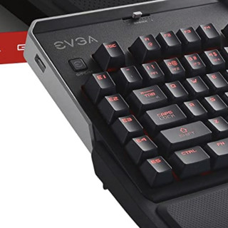EVGA ‎802-ZT-N101-KR 有线机械键盘 黑色 美国茶轴 单光