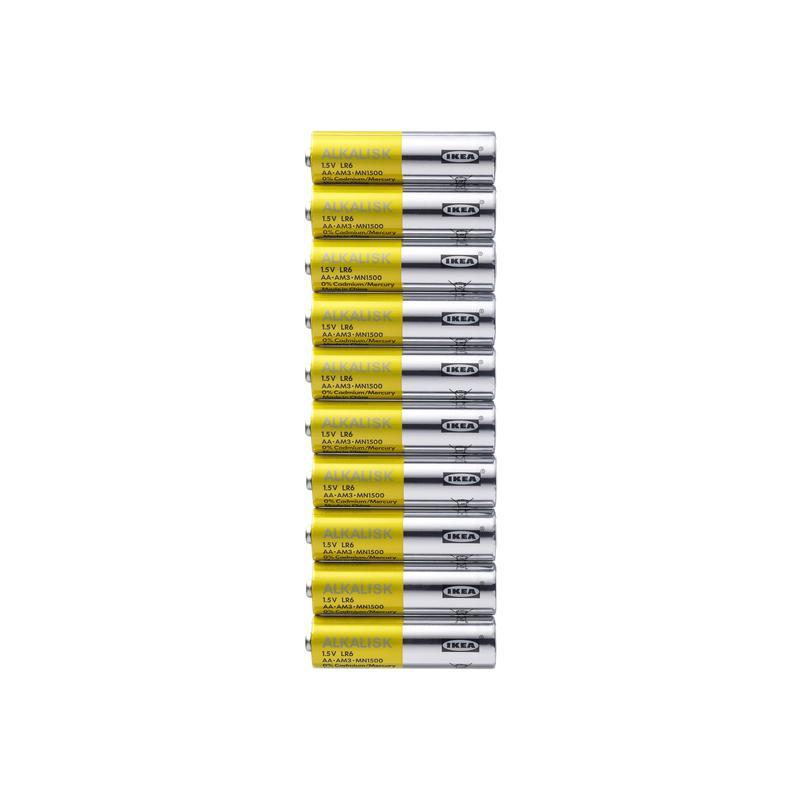 IKEA 宜家 IKEA00001086 碱性电池 1号 1.5伏 10支装