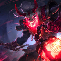 LEAGUE OF LEGENDS 英雄联盟 英雄皮肤 腥红之月 锤石