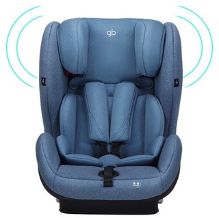 gb 好孩子 CS790-0503 儿童安全座椅 9个月-12岁 蓝色