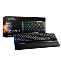 EVGA Z20 有线机械键盘 黑色 光轴 RGB