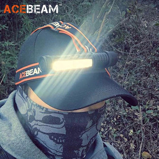 ACEBEAM PT40超亮尾部磁吸强光多光源侧灯可当头灯手电筒大流明远射日亚CRI色显灯 三星高流明(不含电池)