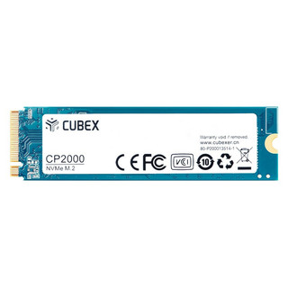 CUBEX 速柏 STOR 速柏 CP2000 NVMe M.2 固态硬盘 512GB