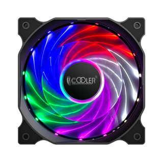 PCCOOLER 超频三 幻影 混光 120mm 机箱散热风扇 单个装