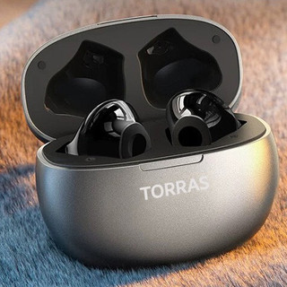 TORRAS 图拉斯 Genie10 半入耳式真无线蓝牙降噪耳机 银枪色
