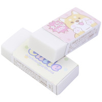 M&G 晨光 云养柴系列 AXP963F0 中号绘图考试橡皮擦 白色  单个装