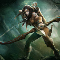 LEAGUE OF LEGENDS 英雄联盟 英雄皮肤 勇敢的心 艾希