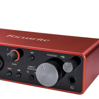 Focusrite 2i2 三代 专业USB外置声卡