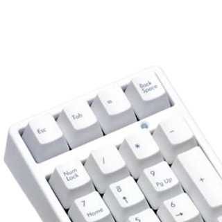 FILCO 斐尔可 Majestouch TenKeyPad 2 有线机械键盘 ‎亚光白 Cherry静音粉轴 无光