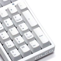 FILCO 斐尔可 Majestouch TenKeyPad 2 有线机械键盘 ‎亚光白 Cherry静音粉轴 无光