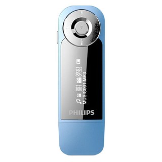 PHILIPS 飞利浦 SA1208 运动音频播放器 8G 蓝色 (3.5单端)