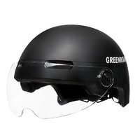 FOREVER 永久 QVSS95080 摩托车头盔 黑色 透明镜片