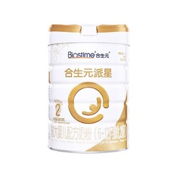 BIOSTIME 合生元 派星 较大婴儿配方奶粉 2段(6-12个月) 法国原装进口 800克