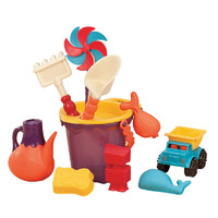 Bile 比乐 B.）戏水玩沙玩具男女儿童沙滩桶套装夏日沙滩袋 BX1308Z