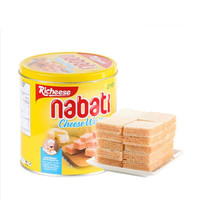 nabati 纳宝帝 丽芝士Richeese系列 威化饼干 奶酪味 350g 罐装