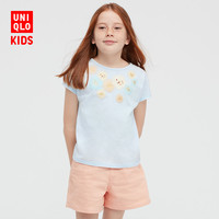 UNIQLO 优衣库 童装/女童 (UT) PAUL & JOE印花T恤 夏季(短袖) 433348