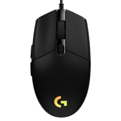 logitech 罗技 G102二代有线电竞游戏鼠标吃鸡宏RGBlol/cf台式笔记本宏编程