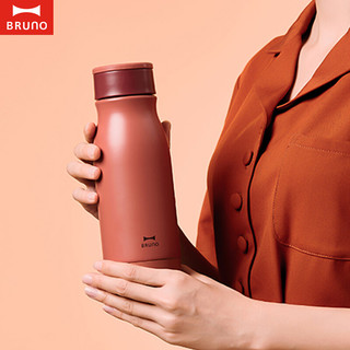 BRUNO 日本便携式电热水瓶电热壶恒温电热水壶旅行全自动保温电热水杯一体烧水壶保温杯