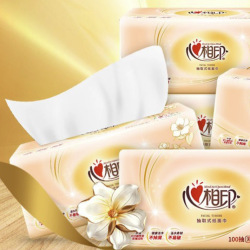 心相印 抽纸经典心心相印卫生纸面巾纸婴儿面巾餐巾抽纸巾软抽批发