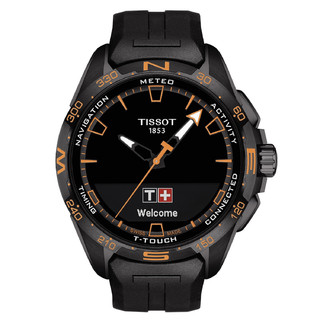 TISSOT 天梭 腾智系列 47.5毫米石英腕表 T121.420.47.051.04