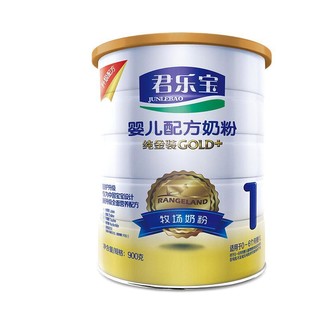 JUNLEBAO 君乐宝 纯金装GOLD+系列 婴儿奶粉 国产版 1段 900g